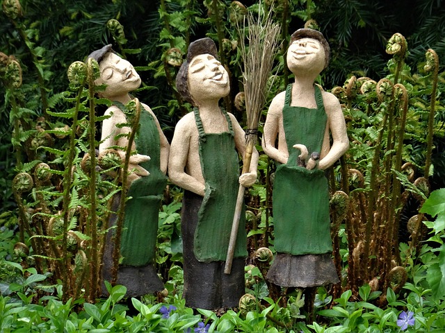 socha zahradníků